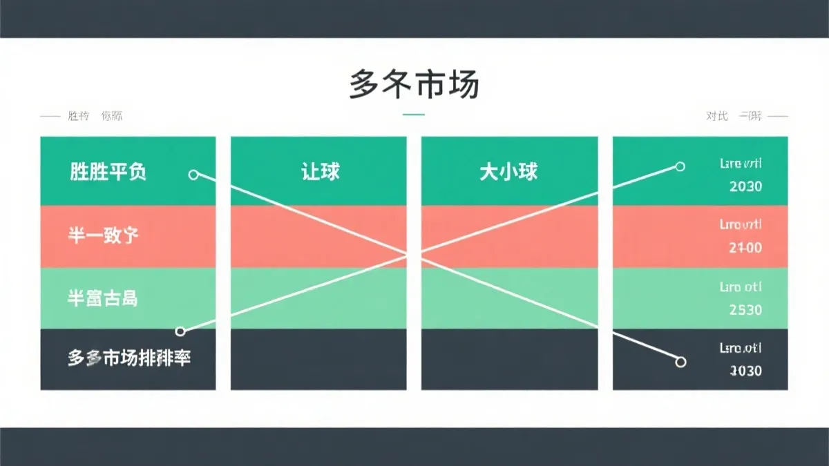 多种玩法赔率对比的可视化表格风格插图